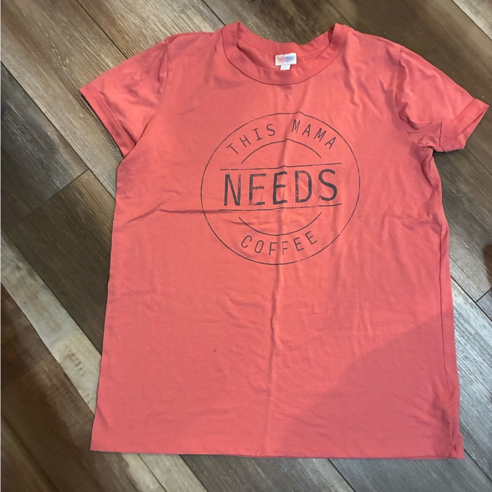 LuLaRoe Coral Graphic Tee